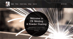 Desktop Screenshot of crweldingllc.com