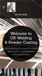 Mobile Screenshot of crweldingllc.com